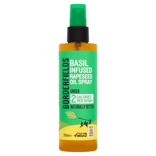Borderfields Basil Infused Rapeseed Oil Spray