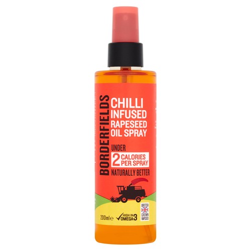 Borderfields Chilli Infused Rapeseed Oil Spray