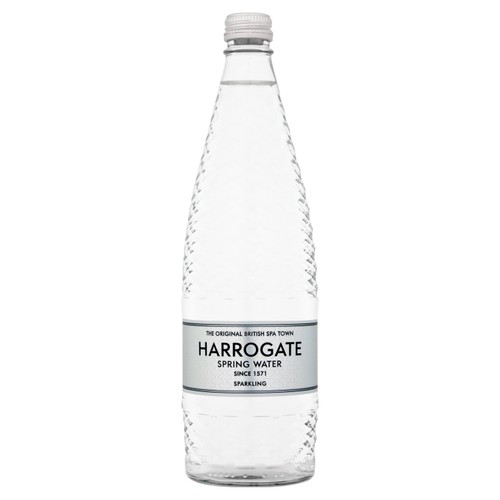 Harrogate Spring Water Sparkling Glass Bottle