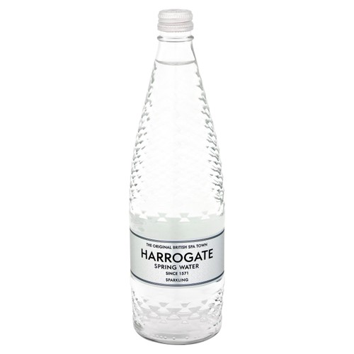 Harrogate Spring Water Sparkling Glass Bottle thumbnail 2