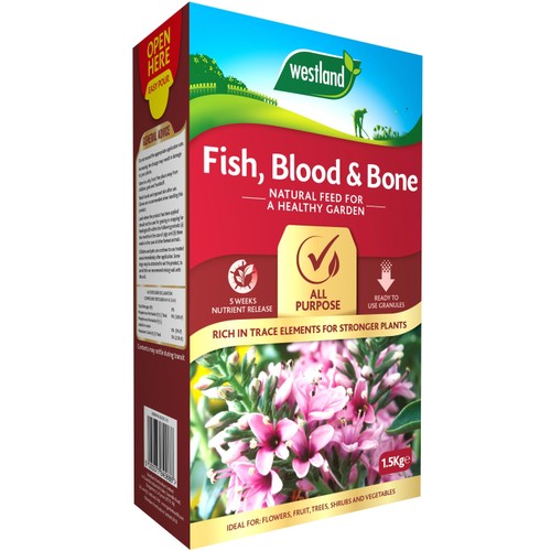 Westland Fish, Blood and Bone All Purpose Plant Food, 1.5 kg