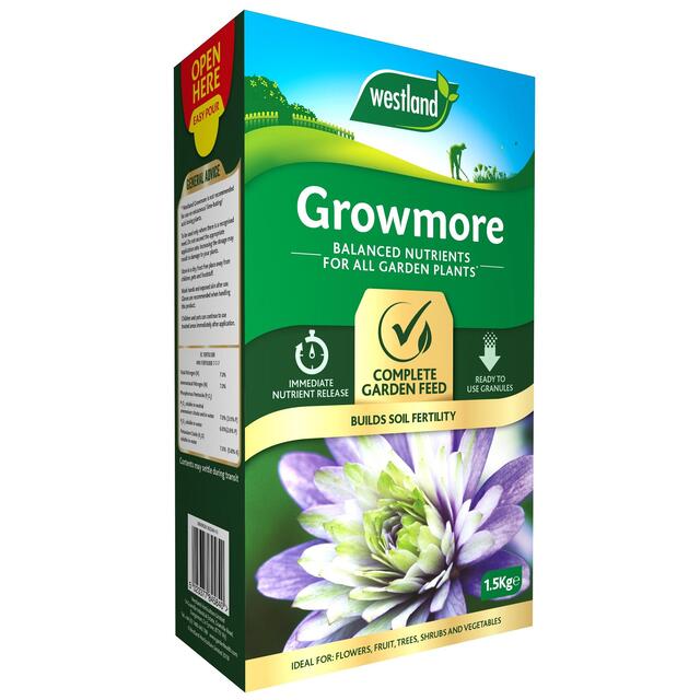 Westland Growmore Garden Fertiliser, 1.5 kg