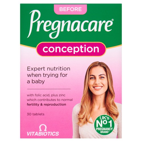 Vitabiotics Pregnacare Before Conception Fertility & Reproduction Tablets