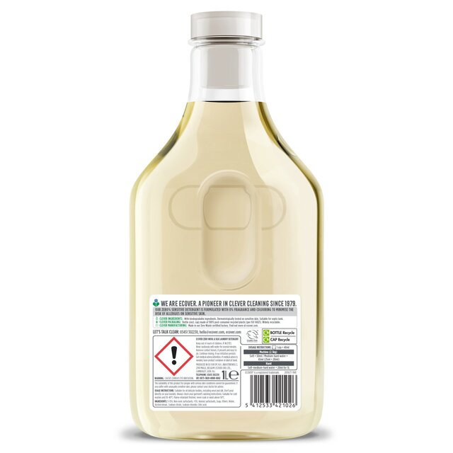 Ecover Zero Delicate Laundry Liquid 22 Wash thumbnail 2