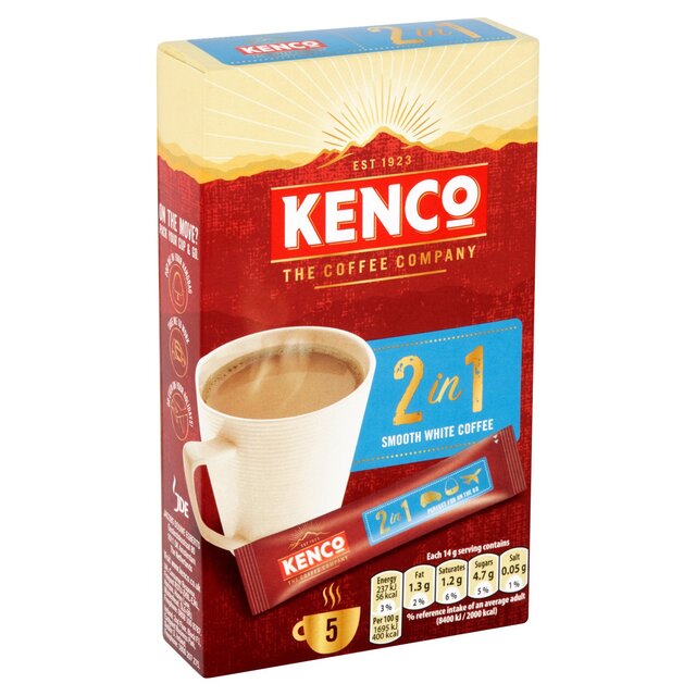 Kenco 2 in 1 Smooth White Instant Coffee Sachets thumbnail 5