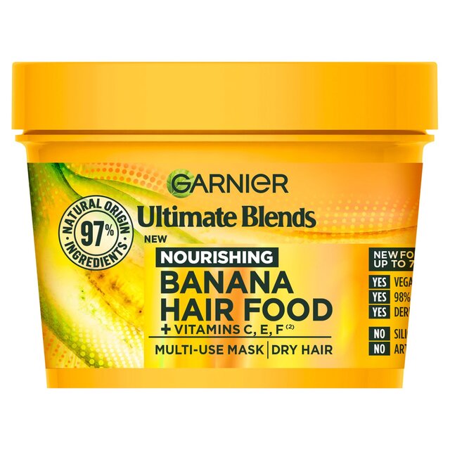 Garnier Ultimate Blends Hair Food Banana 3-in-1 Hair Mask Treatment