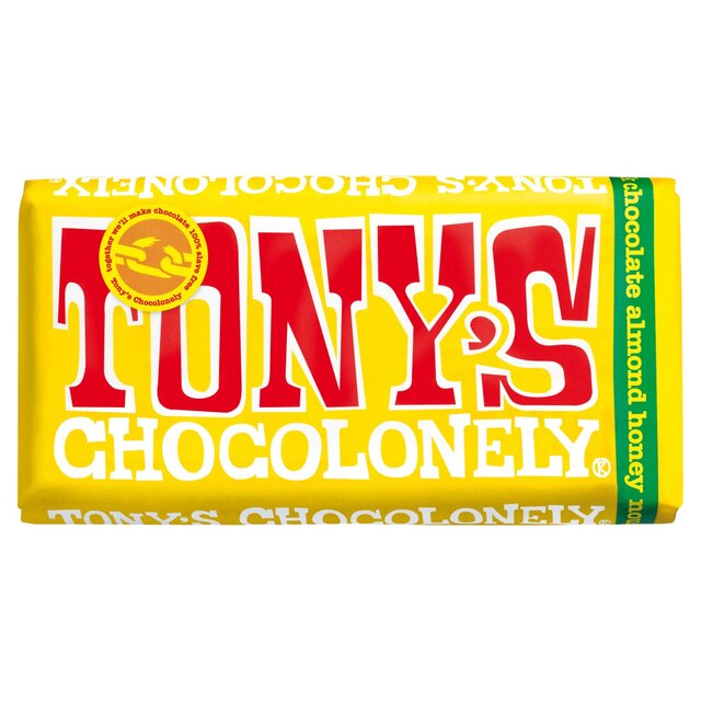 Tony's Chocolonely Milk Chocolate 32% Almond Honey Nougat