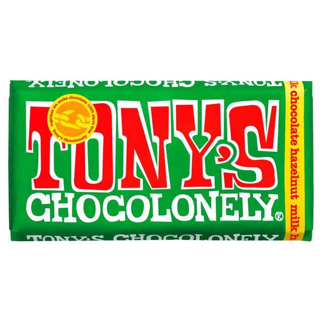 Tony's Chocolonely Milk Chocolate Hazelnut