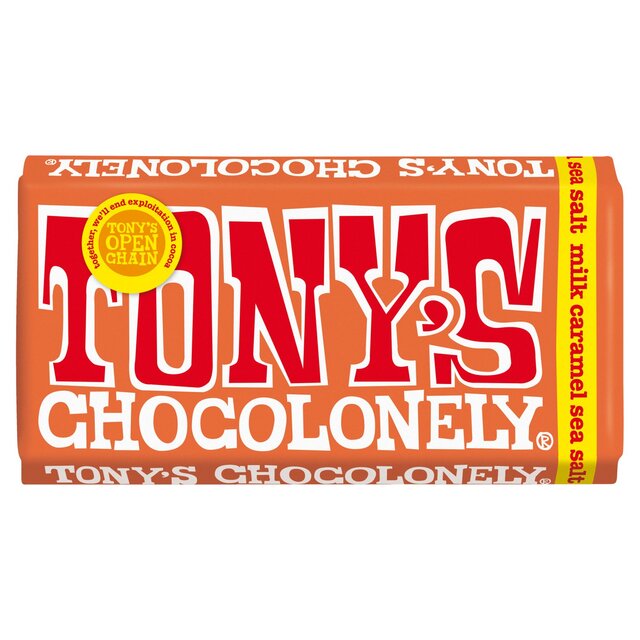 Tony's Chocolonely Milk Chocolate Caramel Sea Salt