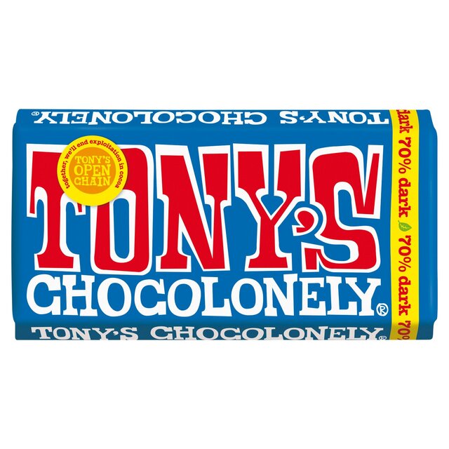 Tony's Chocolonely Dark Chocolate 70%