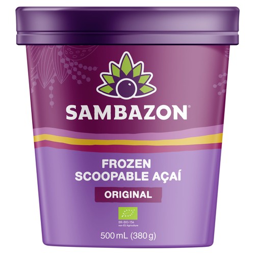 Sambazon Organic Scoopable Acai Sorbet