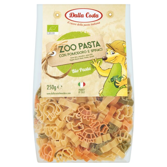 Dalla Costa Tri-Colour Organic Zoo Pasta