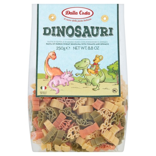 Dalla Costa Tri-Colour Dinasouri Pasta