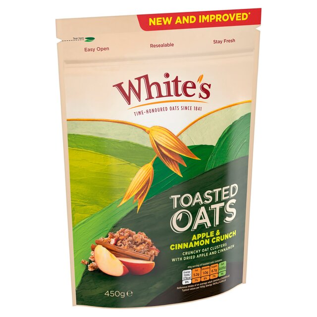 White's Toasted Oats Apple & Cinnamon thumbnail 2