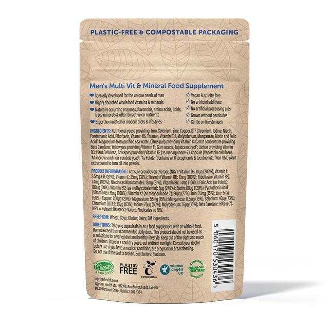 Together Health Mens Multi, Zinc, Selenium & B Vits thumbnail 2