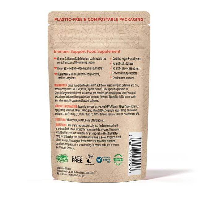 Together Health Immune Vitamin C, D3 & Zinc thumbnail 2