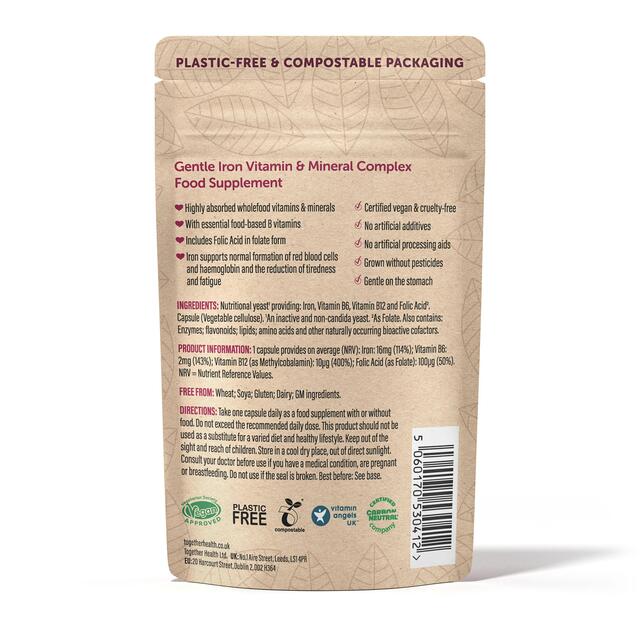 Gentle Iron, Whole Food Iron Supplement thumbnail 2