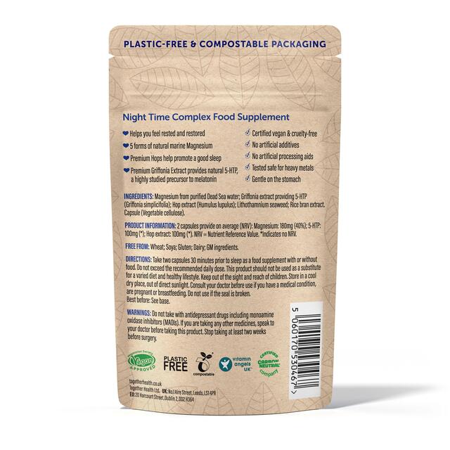 Together Health Night Time, Magnesium & Herbal Sleep Aid thumbnail 2