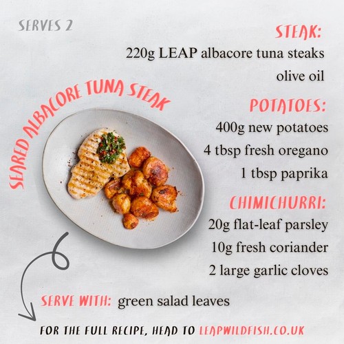 LEAP MSC Albacore Tuna Steaks  thumbnail 5