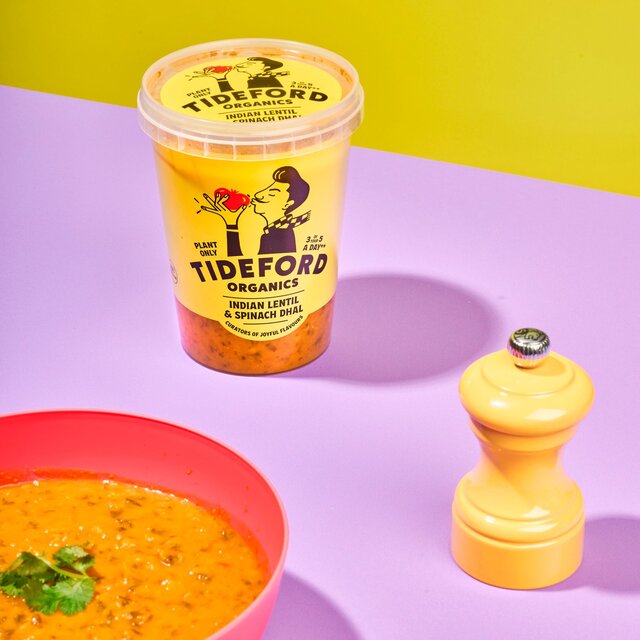 Tideford Organic Lentil & Spinach Dhal Soup thumbnail 3