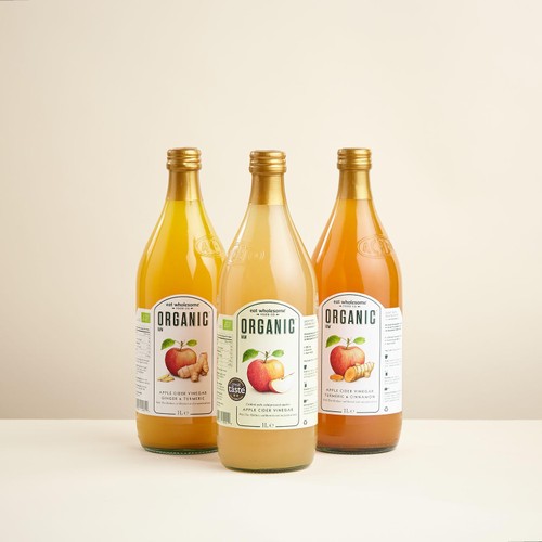 Eat Wholesome Organic Ginger & Turmeric Raw Apple Cider Vinegar thumbnail 4