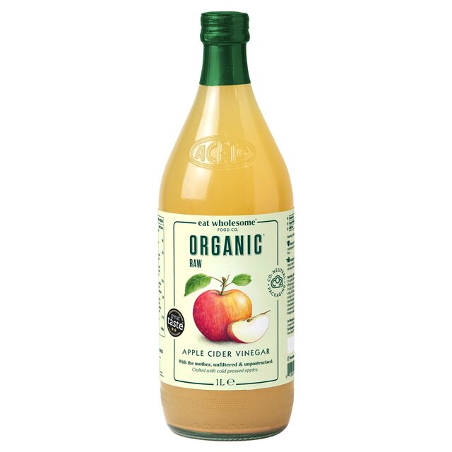 Eat Wholesome Organic Raw Apple Cider Vinegar with Mother