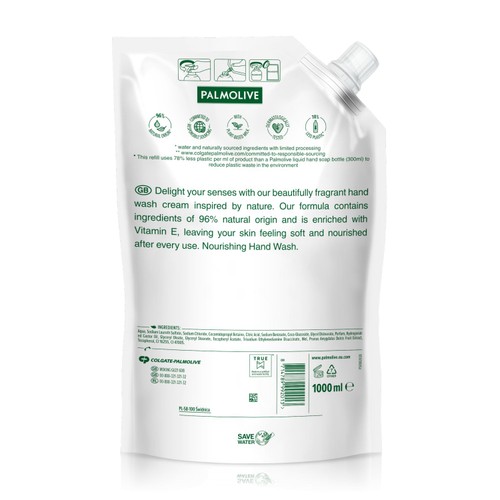 Palmolive Plant Based Milk & Honey Handwash Soap Refill thumbnail 2