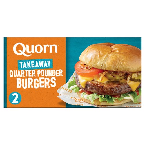 Quorn Vegetarian 2 Quarter Pounders
