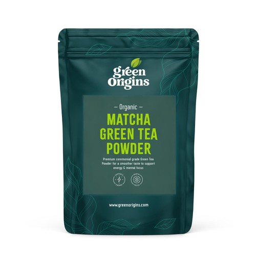 Green Origins Organic Japanese Ceremonial Matcha Green Tea Powder