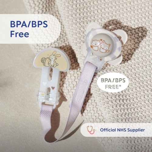 MAM Soother Clip Double Pack - Unisex thumbnail 2