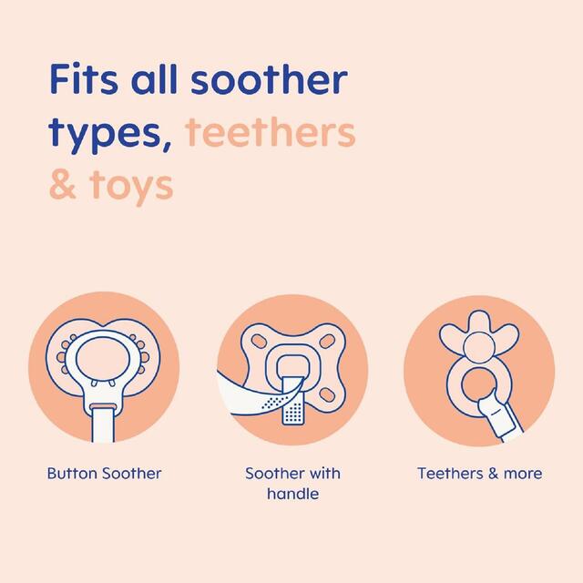 MAM Soother Clip Double Pack - Unisex thumbnail 5