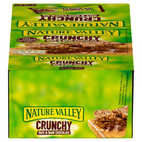 Nature Valley Crunchy Dark Chocolate & Oats Cereal Bars thumbnail 3