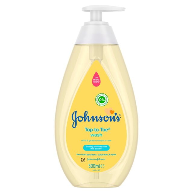 Johnson's Baby Top-To-Toe Body Wash for Delicate Skin