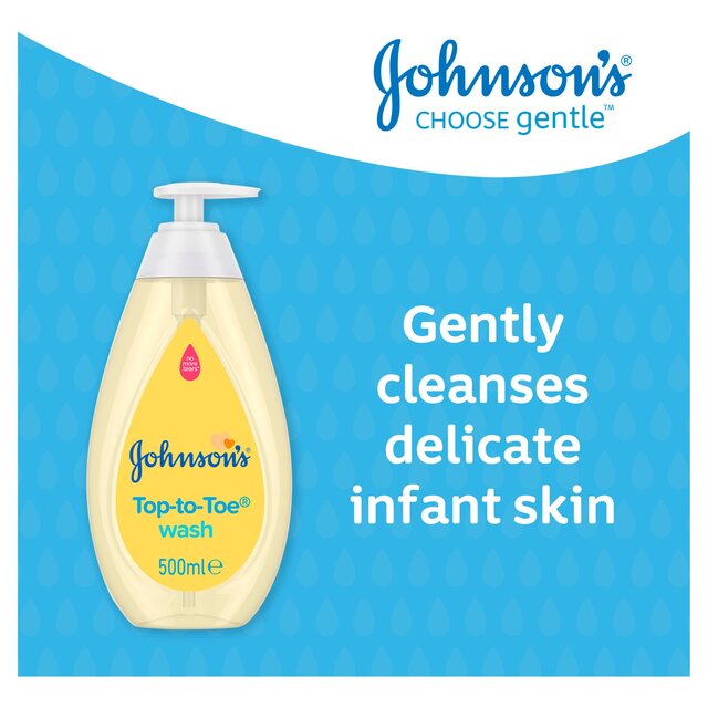 Johnson's Baby Top-To-Toe Body Wash for Delicate Skin thumbnail 6
