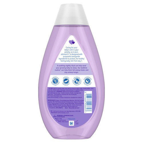 Johnson's Baby Bedtime Gentle Bubble Bath thumbnail 10