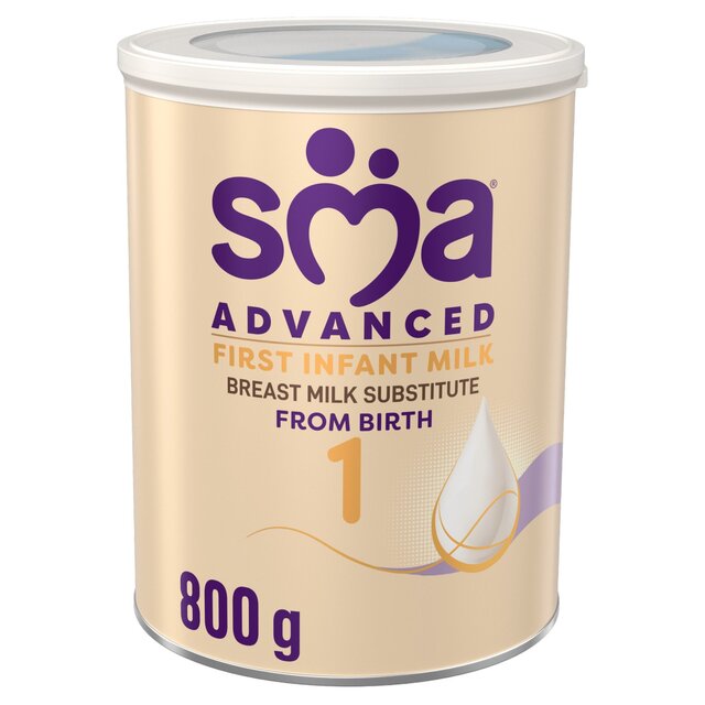 SMA Advanced 1 First Milk Powder, From Birth