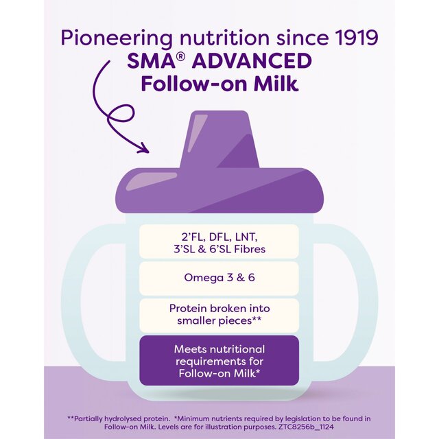 SMA Advanced 2 Follow-on Milk Powder, 6 mths+ thumbnail 8