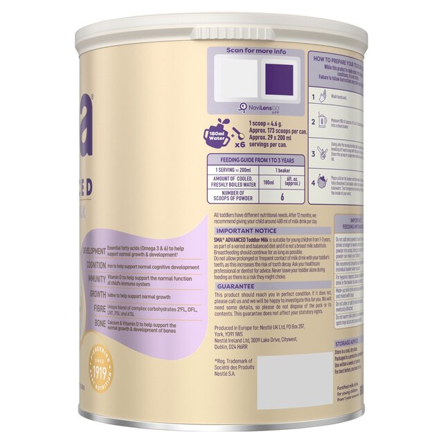 SMA Advanced 3 Growing Up Milk Powder, 1-3 Yrs thumbnail 4