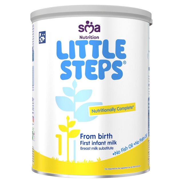 SMA Little Steps 1 First Infant Milk Powder, From Birth