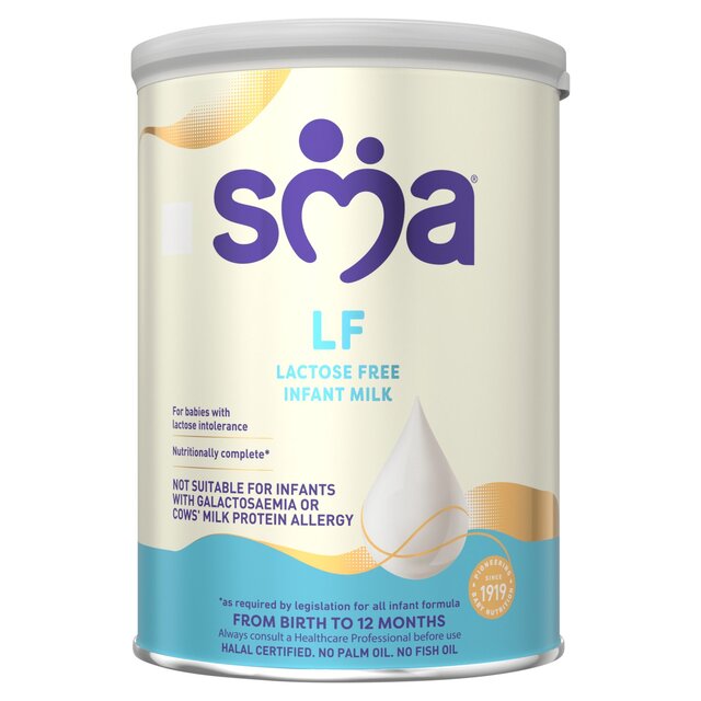 SMA Lactose Free Formula Powder, From Birth