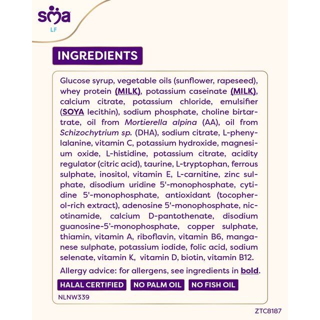 SMA Lactose Free Formula Powder, From Birth thumbnail 8