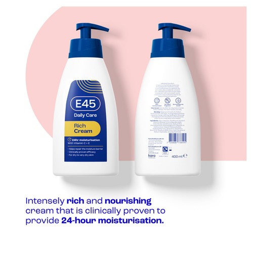 E45 Rich 24h Moisturiser Cream for Very Dry Skin thumbnail 4