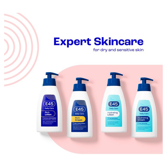 E45 Rich 24h Moisturiser Cream for Very Dry Skin thumbnail 5