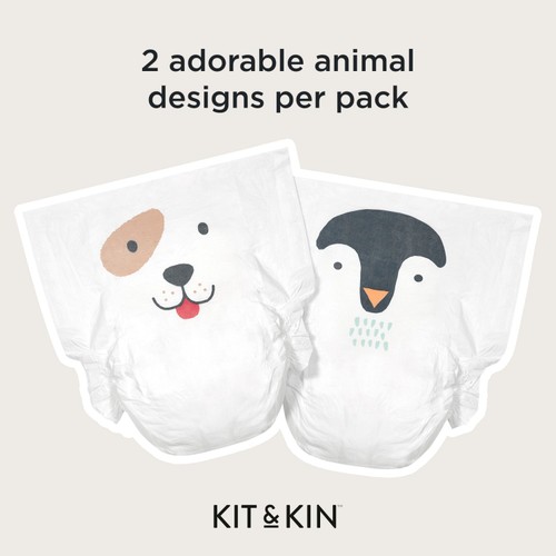 Kit & Kin Hypoallergenic Nappies Size 6 (14+kg) thumbnail 3