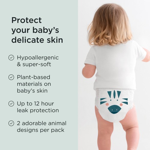 Kit & Kin Hypoallergenic Nappy Pants Size 5 (12-17kg) thumbnail 4