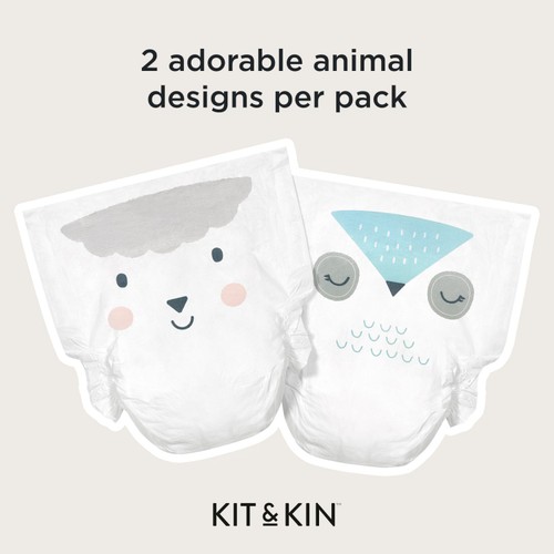 Kit & Kin Hypoallergenic Nappies Size 1 (2-5kg) thumbnail 3