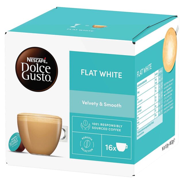 Nescafe Dolce Gusto Flat White Coffee Pods thumbnail 10