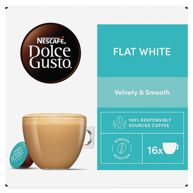 Nescafe Dolce Gusto Flat White Coffee Pods thumbnail 8