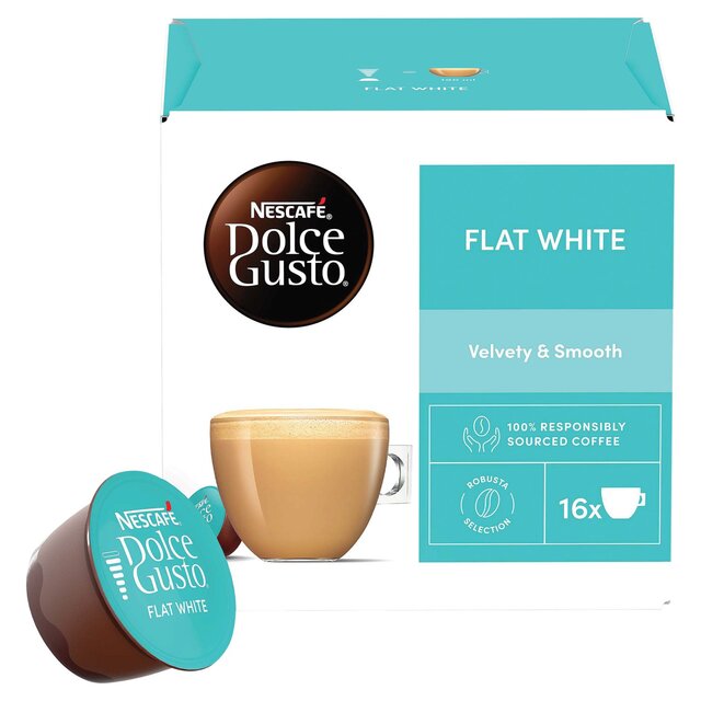 Nescafe Dolce Gusto Flat White Coffee Pods thumbnail 9