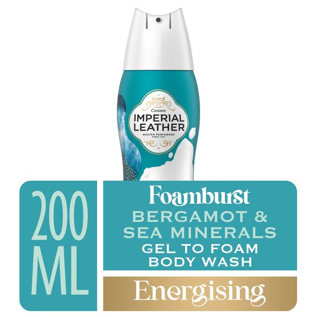 Imperial Leather Energising Foamburst Bergamot and Sea Minerals